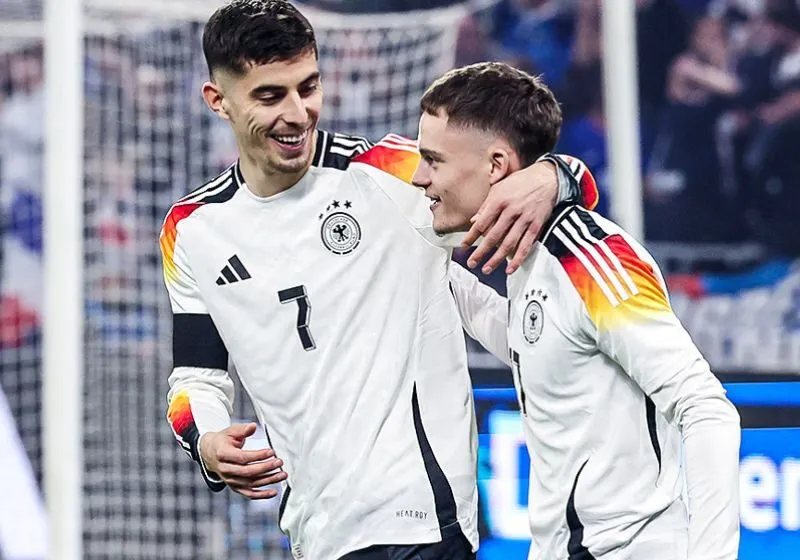 giao hữu Pháp Vs Đức