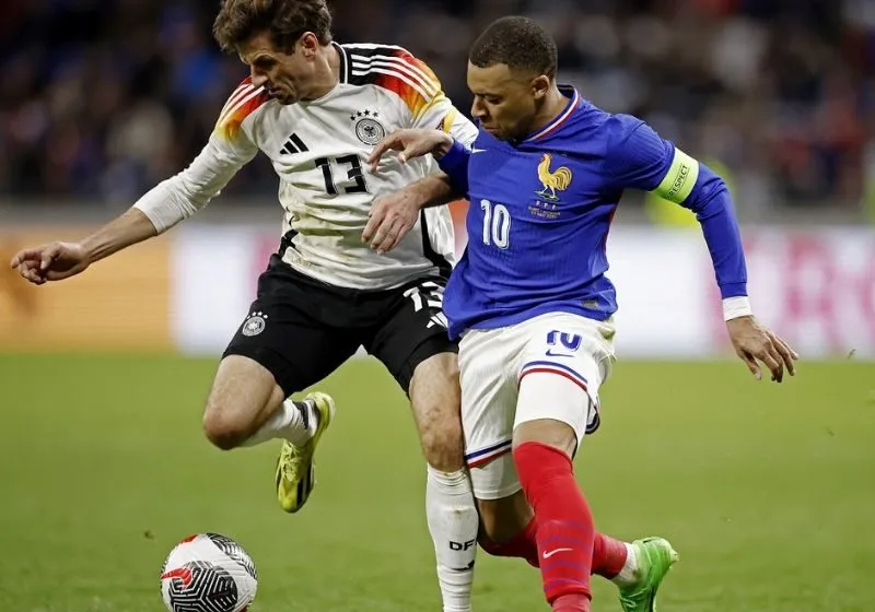 kết quả Pháp Vs Đức
