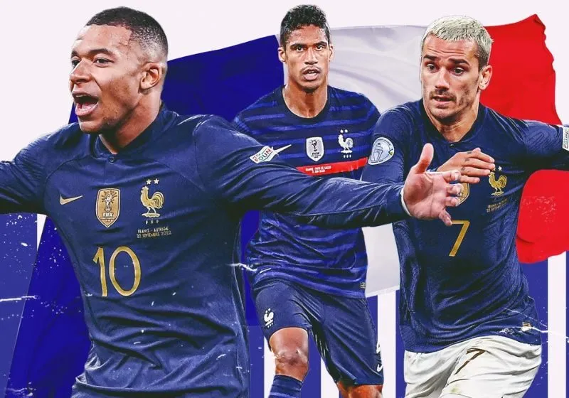 thứ hạng của đội tuyển pháp