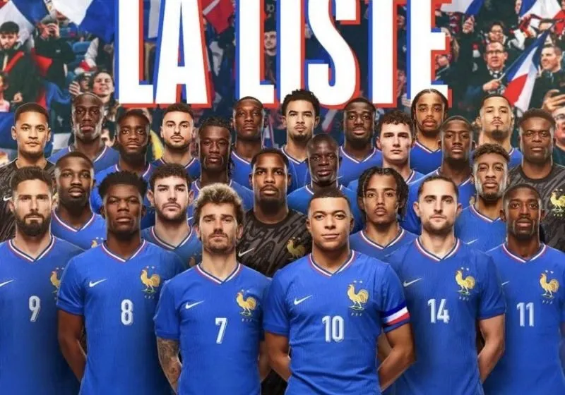 biệt danh của đội tuyển Pháp