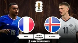 Pháp vs Iceland